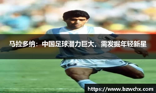 马拉多纳：中国足球潜力巨大，需发掘年轻新星