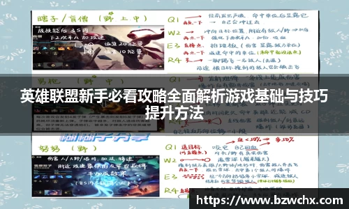 英雄联盟新手必看攻略全面解析游戏基础与技巧提升方法